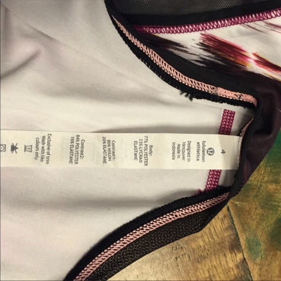 Lululemon mesh back tank top - Picture 3 of 3